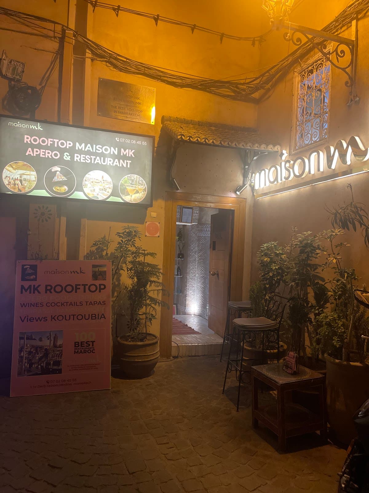 MK ROOFTOP Marrakech - FOOD & COCKTAILS