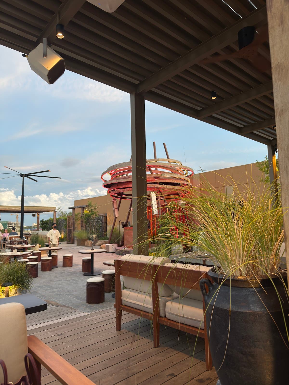 Riverlight Rooftop bar